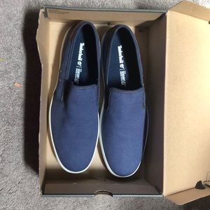 Men’s Timberland Navy Slip-Ons Size 13